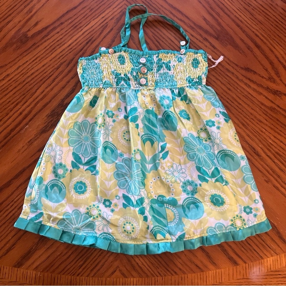 Floral Top with Straps